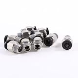 Algopix Similar Product 20 - 10 Pcs 18 PT Male Thread 6mm Push In