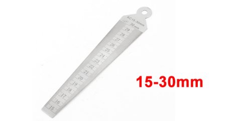 Algopix Similar Product 3 - Uxcell 15mm30mm Taper Gauge Feeler Gap