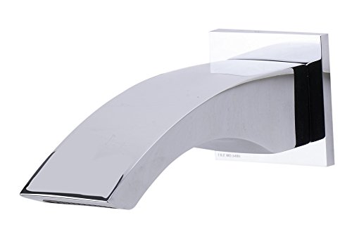 Algopix Similar Product 3 - ALFI brand AB3301 Curved Wallmount Tub