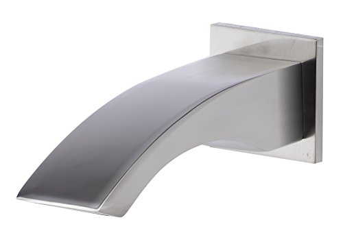 Algopix Similar Product 16 - ALFI brand AB3301 Curved Wallmount Tub