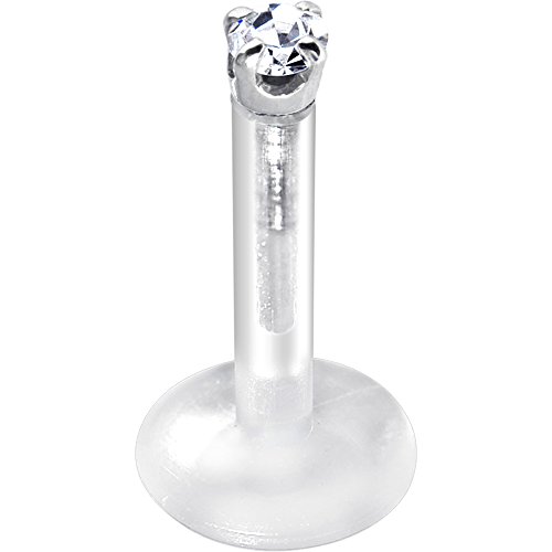 Algopix Similar Product 15 - Body Candy 14k White Gold 15mm CZ