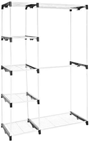 Algopix Similar Product 4 - AmazonBasics Double Rod Freestanding