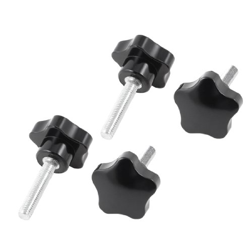 Algopix Similar Product 9 - Uxcell a13110500ux0010 4Pcs 35 mm Star