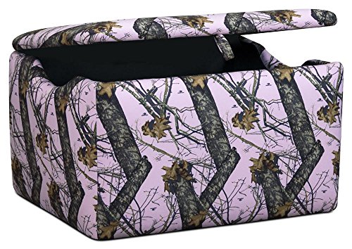 Algopix Similar Product 18 - Mixy Kids Suede Ottoman with Storage