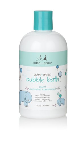 Algopix Similar Product 1 - aden + anais Bubble Bath, 12 Fluid Ounce
