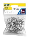 Algopix Similar Product 5 - Standard Aluminium Rivets 4 x 12mm Bag