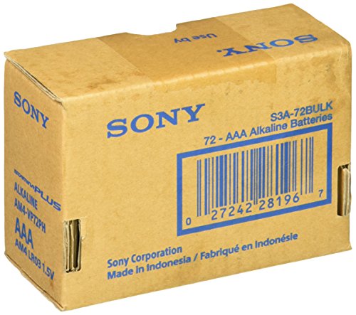 Algopix Similar Product 17 - Sony Stamina Plus AAA Alkaline