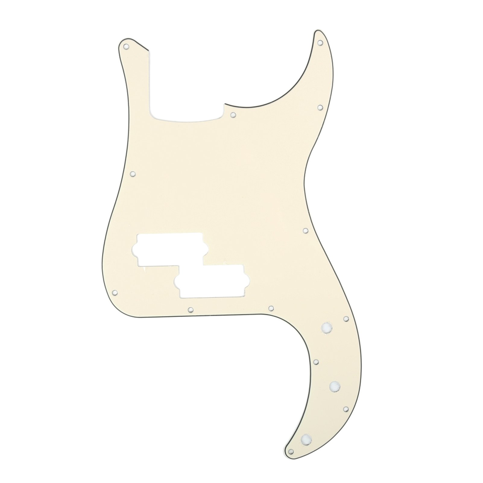 Algopix Similar Product 14 - Musiclily 13 Hole P Bass Pickguard for