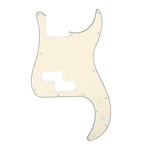 Algopix Similar Product 1 - Musiclily 13 Hole P Bass Pickguard for