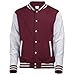 Algopix Similar Product 9 - Awdis Unisex Varsity Jacket M