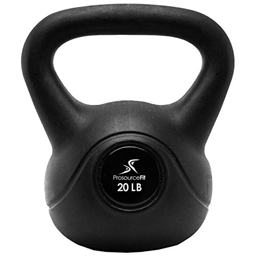 Algopix Similar Product 14 - ProsourceFit Vinyl Kettlebell 20 lb