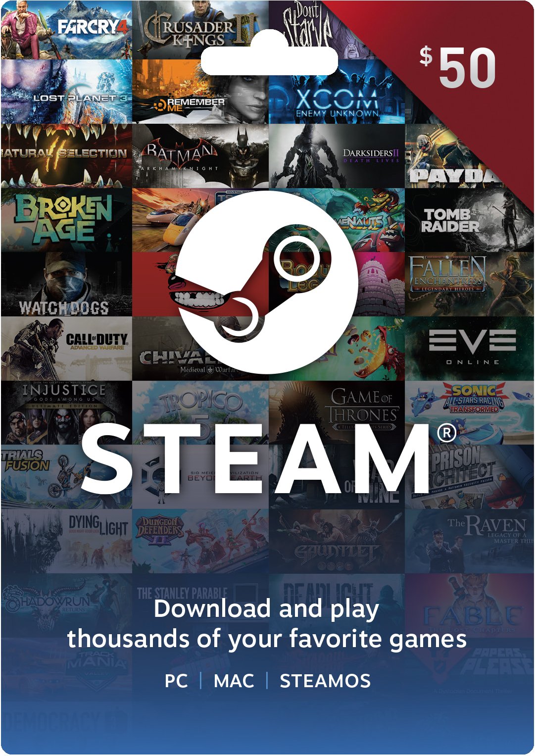 Algopix Similar Product 8 - Valve Steam Gift Card - $50