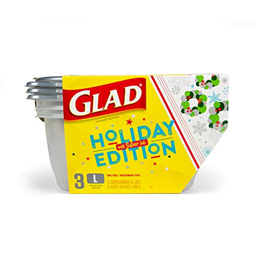 Algopix Similar Product 13 - Glad Holiday Food Storage Containers