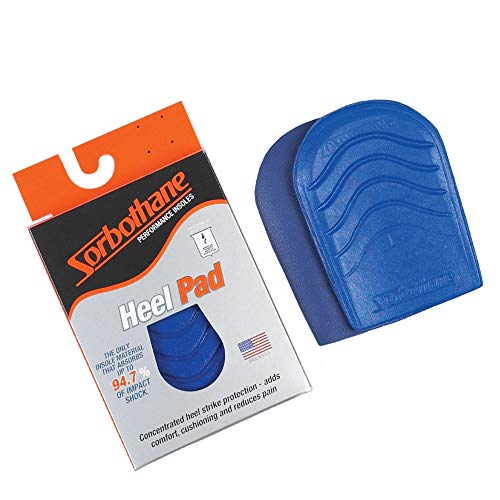 Algopix Similar Product 3 - Sorbothane Heel Pad Blue Womens