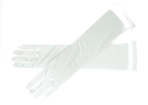 Algopix Similar Product 6 - 22 Long Satin Stretch Gloves Above
