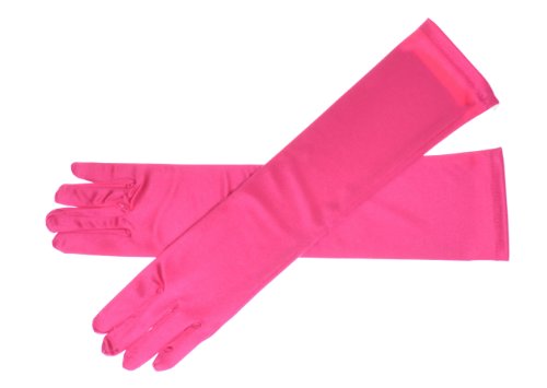 Algopix Similar Product 5 - 16 Long Satin Stretch Gloves Above