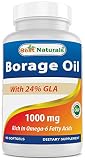 Algopix Similar Product 12 - Best Naturals Borage Oil 1000 mg 90