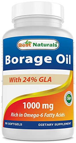 Algopix Similar Product 3 - Best Naturals Borage Oil 1000 mg 90