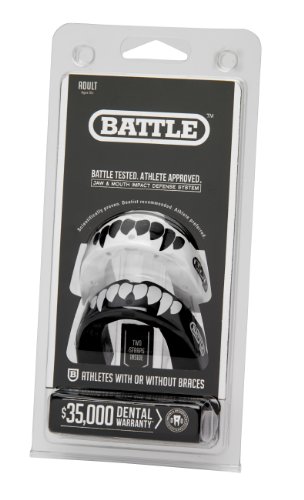 Algopix Similar Product 1 - Battle Fangs Football Mouthguard 
