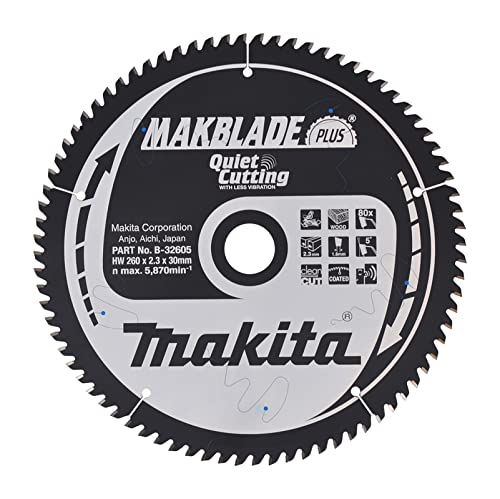 Algopix Similar Product 2 - Makblade Saw Blade 1024inx30mm 80Teeth