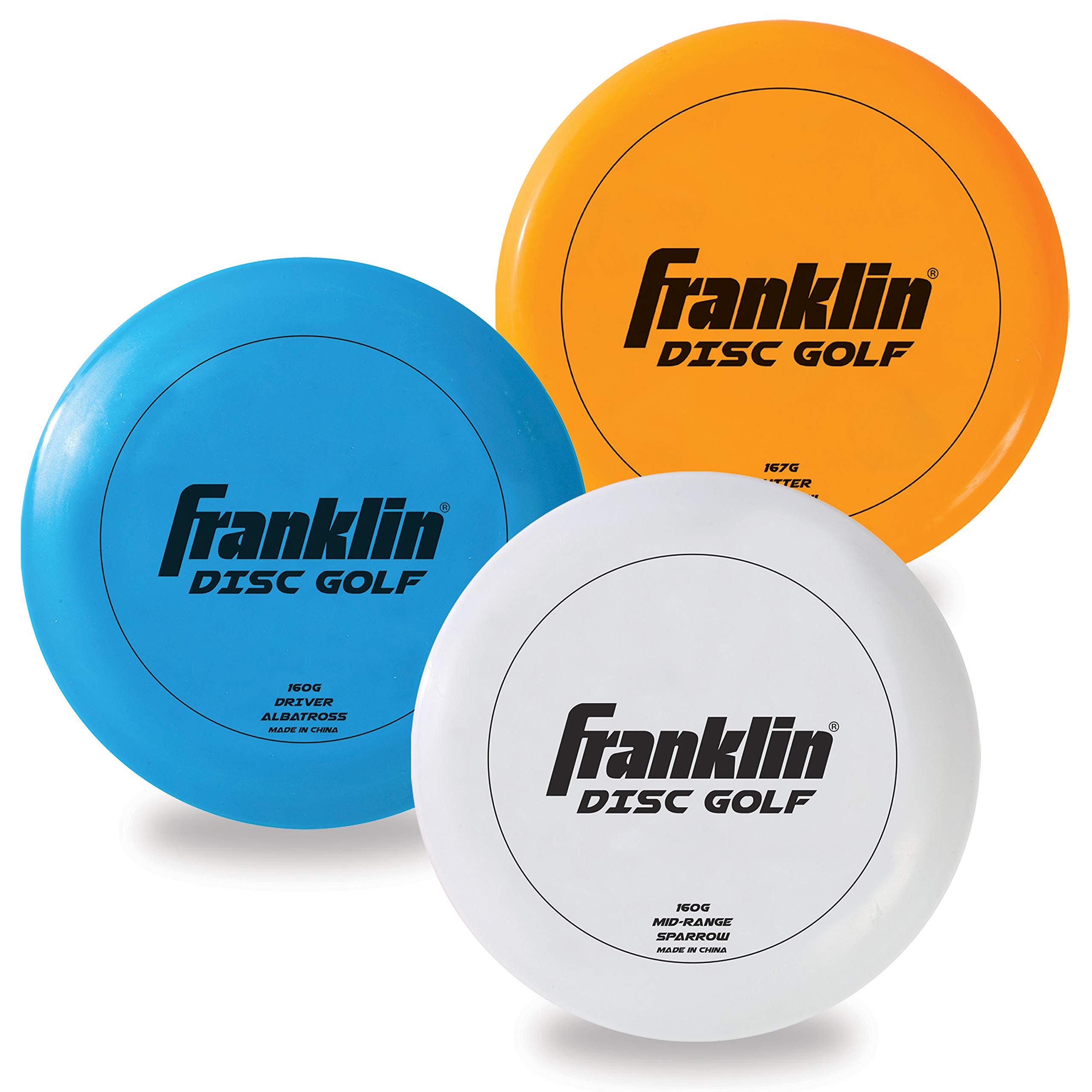 Algopix Similar Product 2 - Franklin Sports Disc Golf 3 Pack