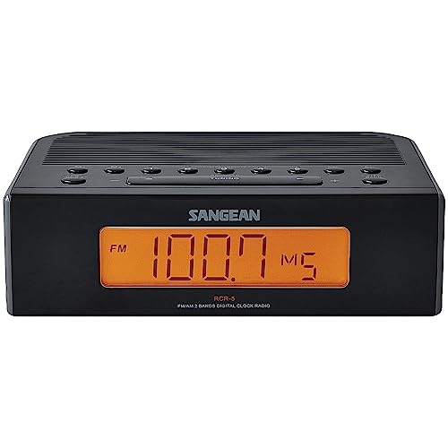 Algopix Similar Product 18 - Sangean RCR5BK AMFM Digital Tuning