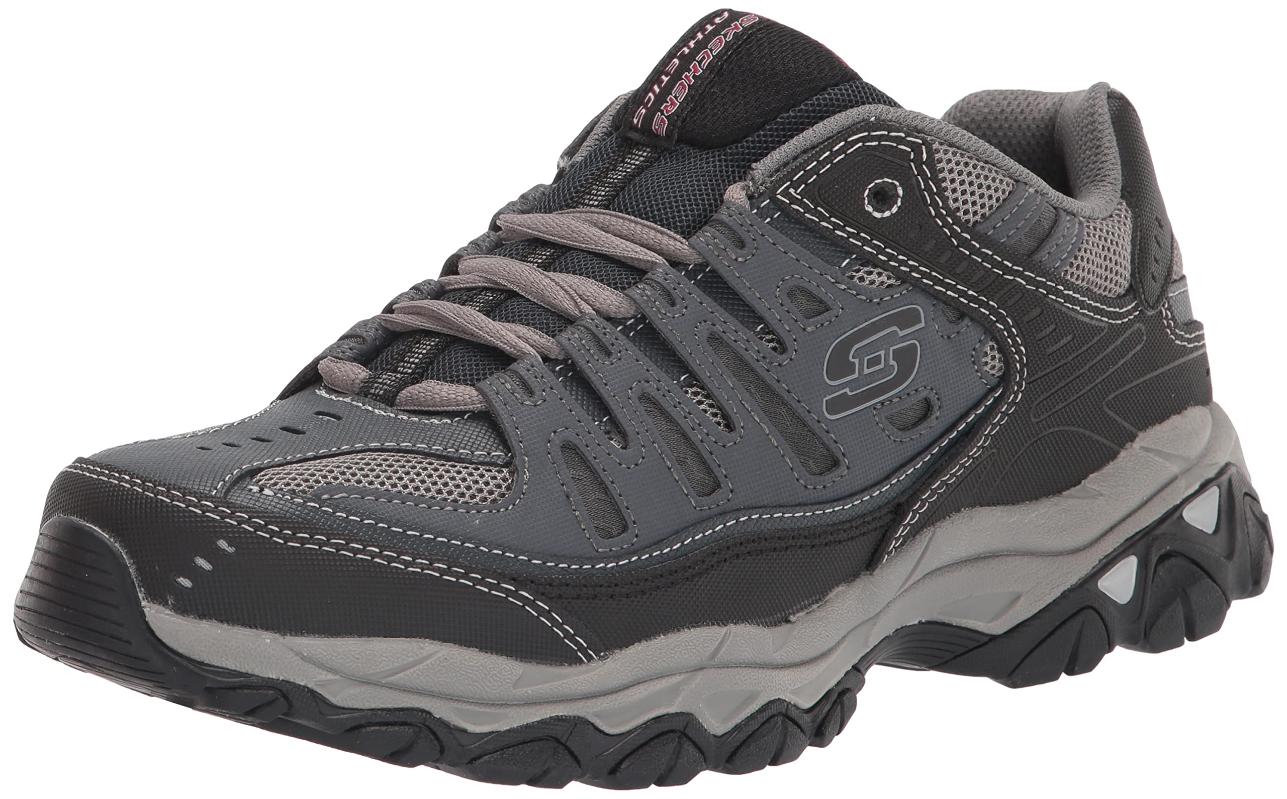 Algopix Similar Product 20 - Skechers mens Afterburn Memory Foam