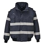 Algopix Similar Product 17 - Portwest Workwear Mens Iona 3in1 Bomber