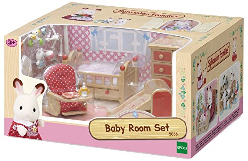 Algopix Similar Product 9 - SYLVANIAN FAMILIES Baby Room Set Room