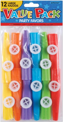 Algopix Similar Product 1 - amscan Party Favors 12PkgKazoos