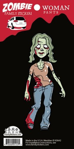Algopix Similar Product 16 - Family Car Stickers Zombie Vinyl Auto