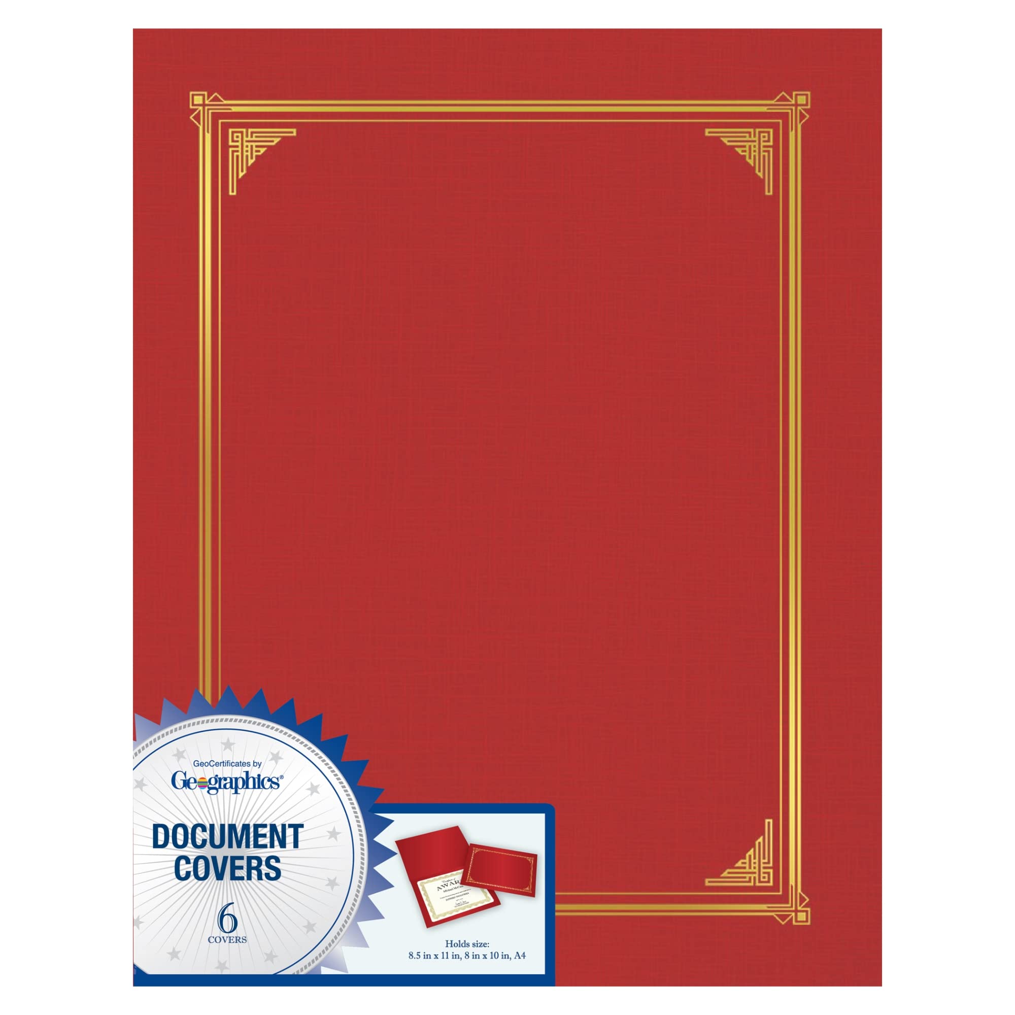 Algopix Similar Product 6 - Geographics Document Covers 9 34 x