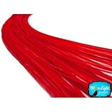 Algopix Similar Product 5 - Hair Feathers Solid Red Long Rooster