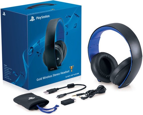 Algopix Similar Product 12 - Gold Wireless Stereo Headset 