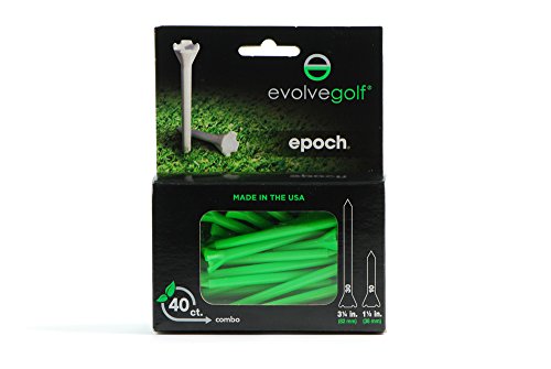 Algopix Similar Product 5 - Epoch Evolve Golf Tees 40 Count Combo