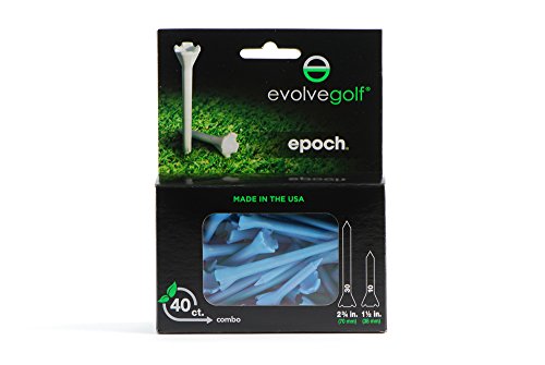 Algopix Similar Product 18 - Epoch Evolve Golf Tees 40 Count Combo