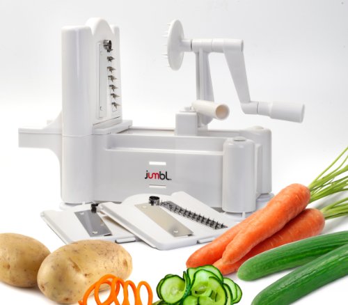 Algopix Similar Product 20 - Jumbl Vegetable  Fruit Spiral Slicer