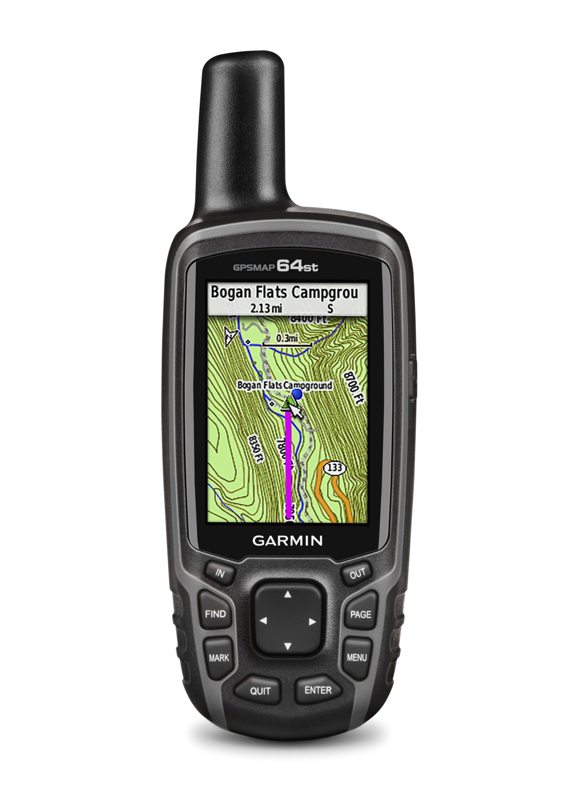 Algopix Similar Product 19 - Garmin GPSMAP 64st TOPO US 100K with