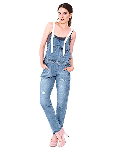 Algopix Similar Product 8 - Simplicity Juniors Denim Ripped Jean