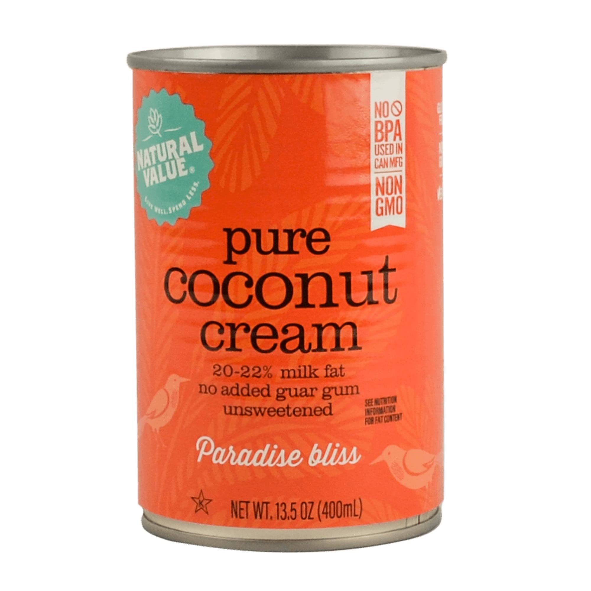 Algopix Similar Product 7 - Natural Value Pure Coconut Cream 135
