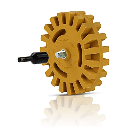 Algopix Similar Product 11 - ABN Rubber Eraser Wheel with Drill