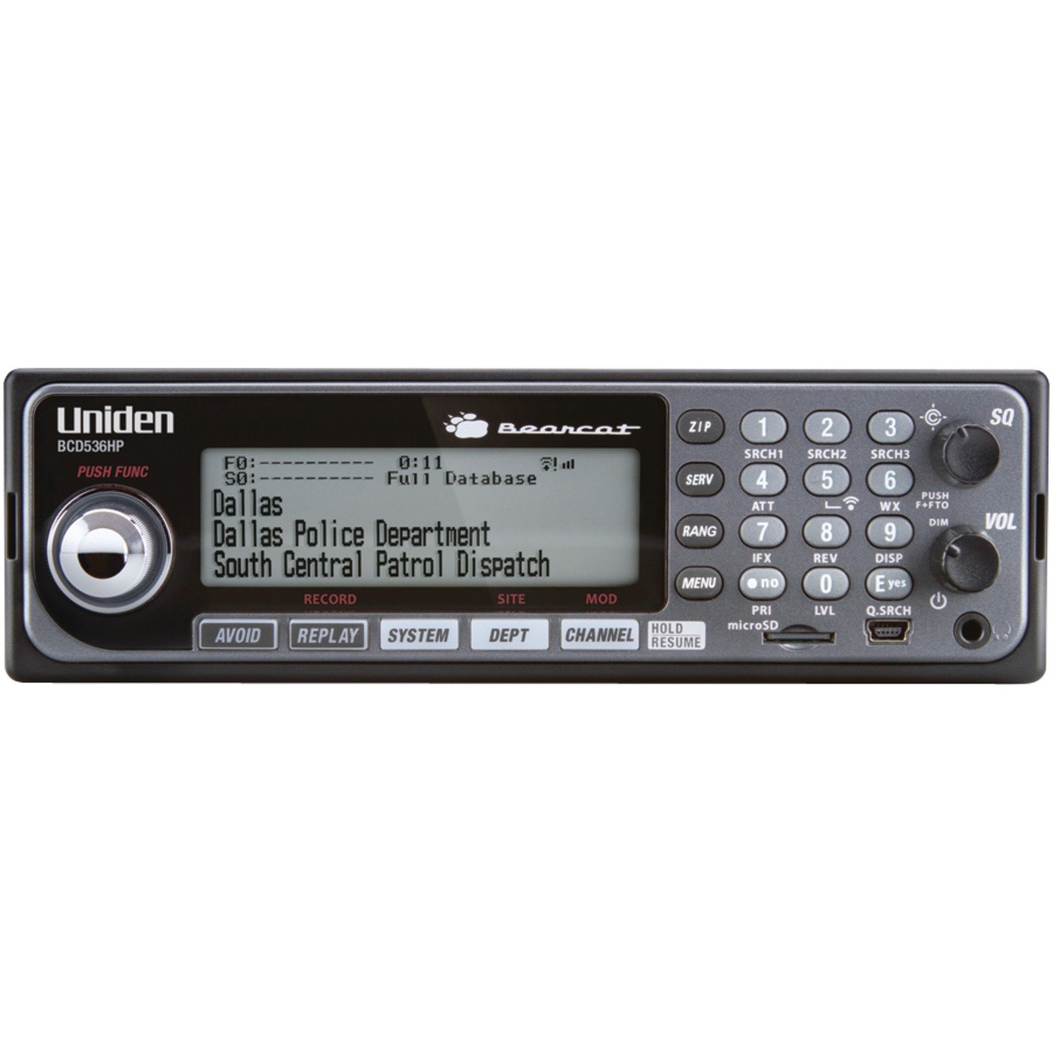 Algopix Similar Product 2 - Uniden BCD536HP HomePatrol Series