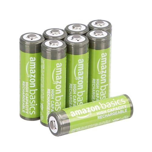 Algopix Similar Product 19 - Amazon Basics 8Pack Rechargeable AA