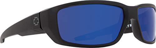 Algopix Similar Product 17 - Spy Optic Black Wrap Dirty Mo Matte