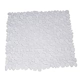 Algopix Similar Product 9 - MSV Pebble Bath Mat Transparent 54 x