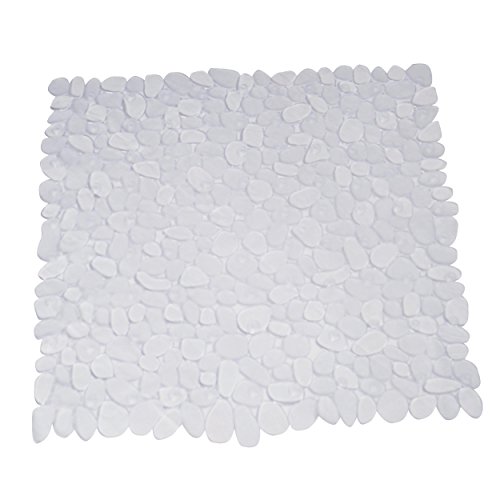 Algopix Similar Product 14 - MSV Pebble Bath Mat Transparent 54 x