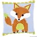 Algopix Similar Product 13 - Vervaco Brown Fox Pillow Cover Cross