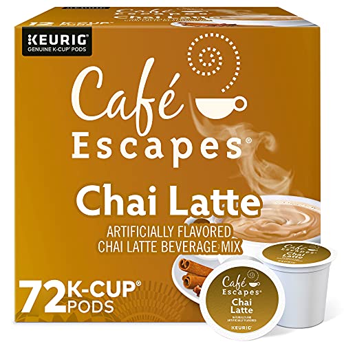 Algopix Similar Product 17 - Cafe Escapes Chai Latte Keurig