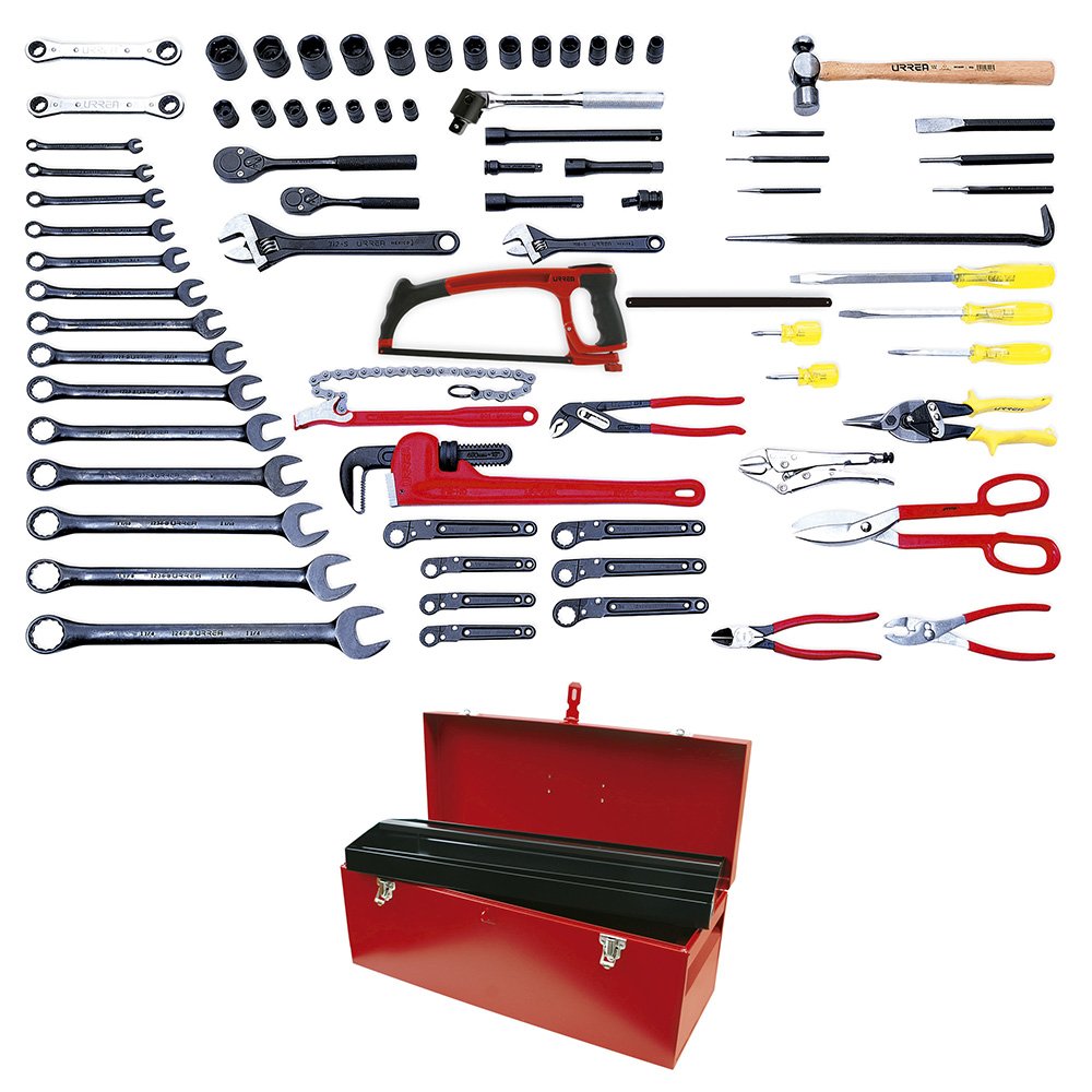 Algopix Similar Product 9 - URREA 98131 Pipe Handling Set with Tool