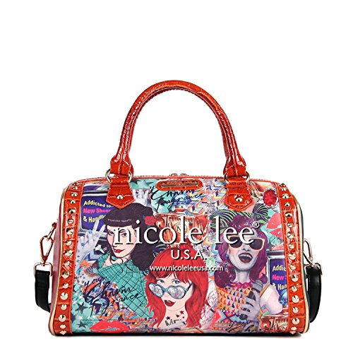 Algopix Similar Product 10 - Nicole Lee Shelby Retro PRINT BOSTON
